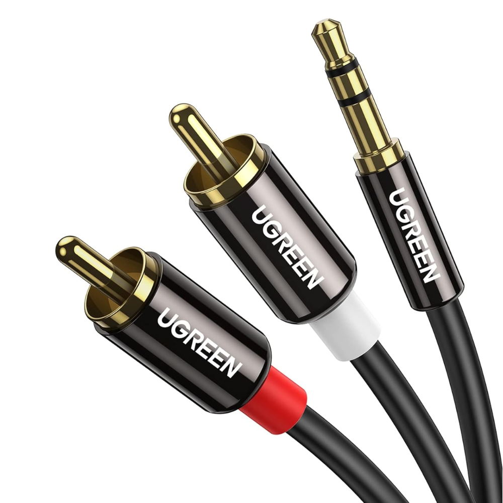 Cable de audio Jack 3.5mm a RCA R/L – Ugreen