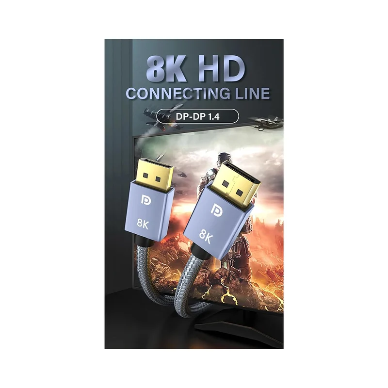 Cable DisplayPort A DisplayPort Versión 1.4 8K – Rotec