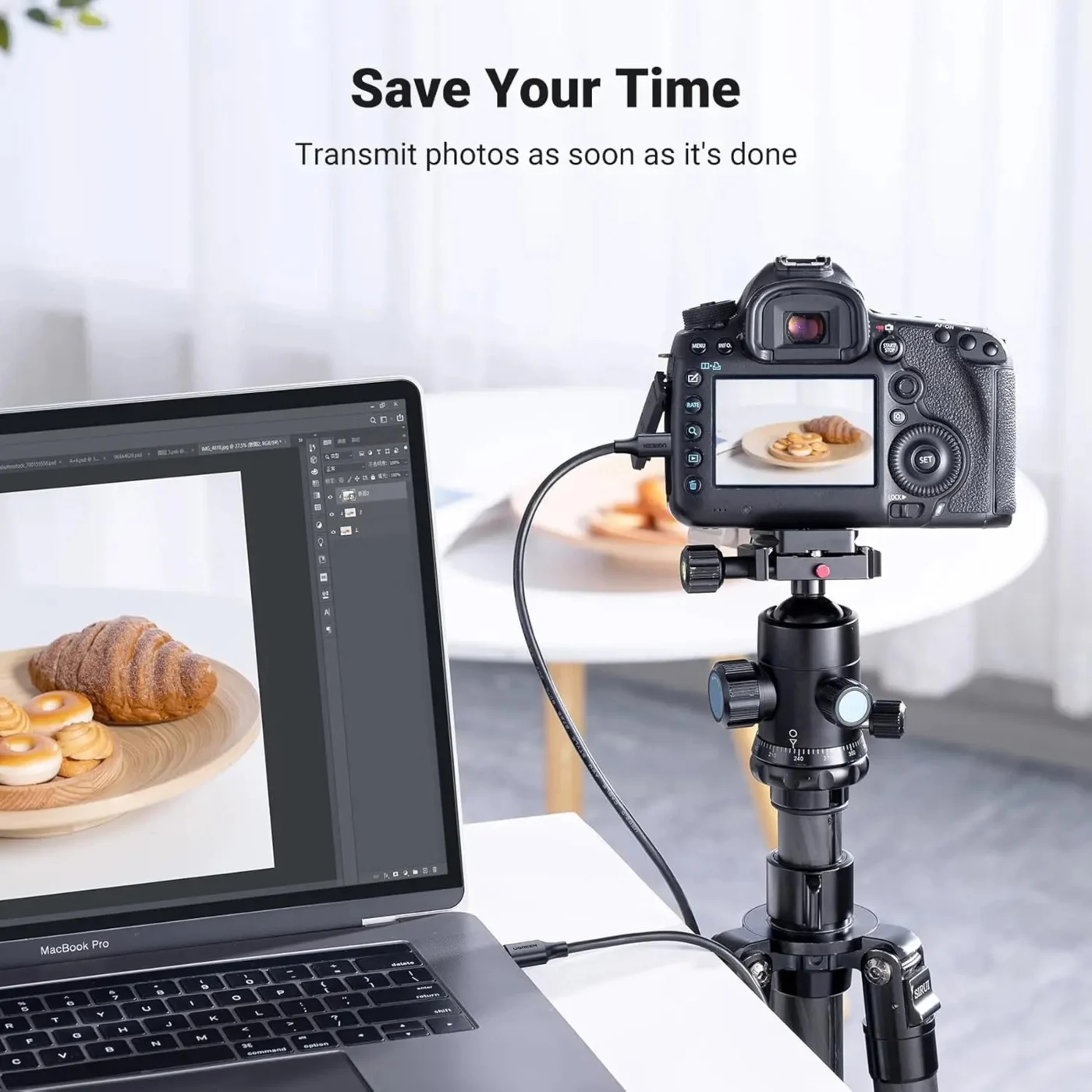 Cable USB 2.0 a mini USB de 5 pines – Ugreen