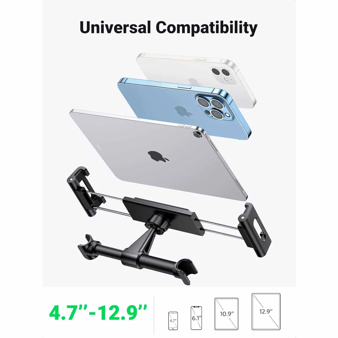 Soporte de Celular/Tablet para cabecera de auto – Ugreen