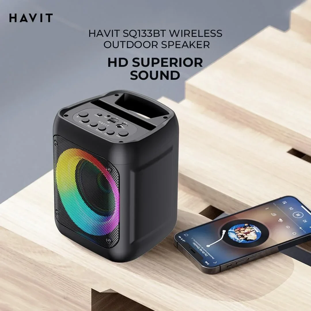 Parlante Bluetooth RGB «Havit»