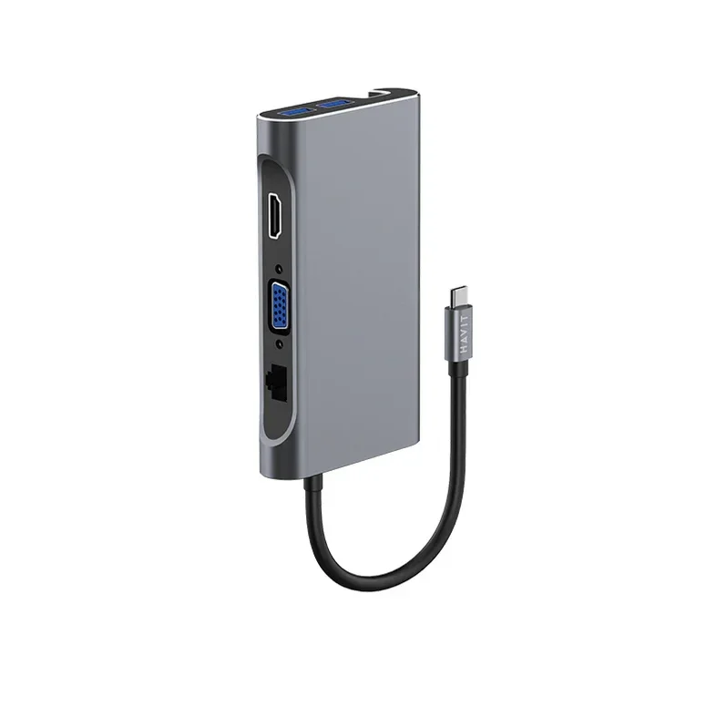 Adaptador TYPE C 7 en 1