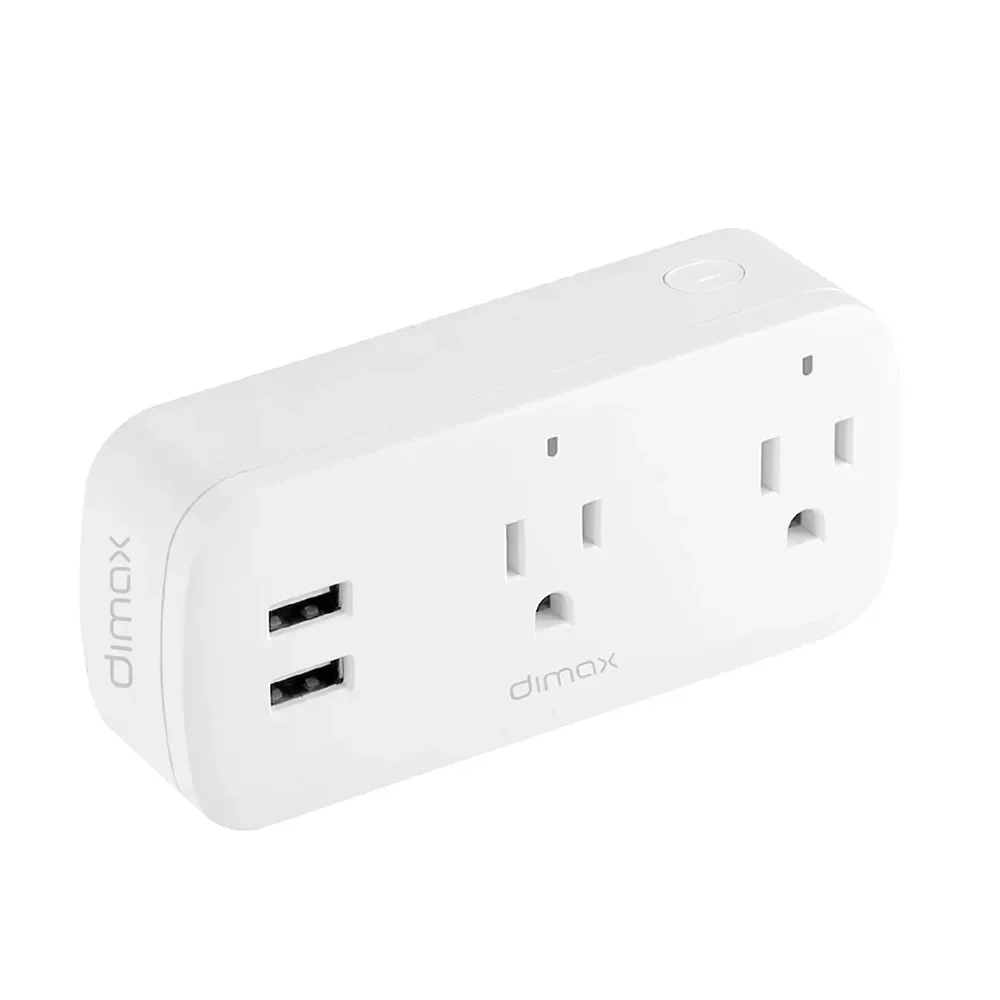 Enchufe Doble Smart Socket Wifi – Dimax