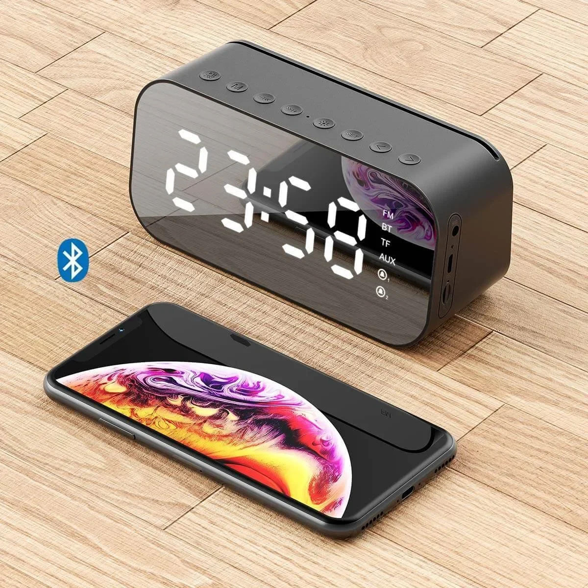 Parlante Bluetooth Con Reloj – Havit