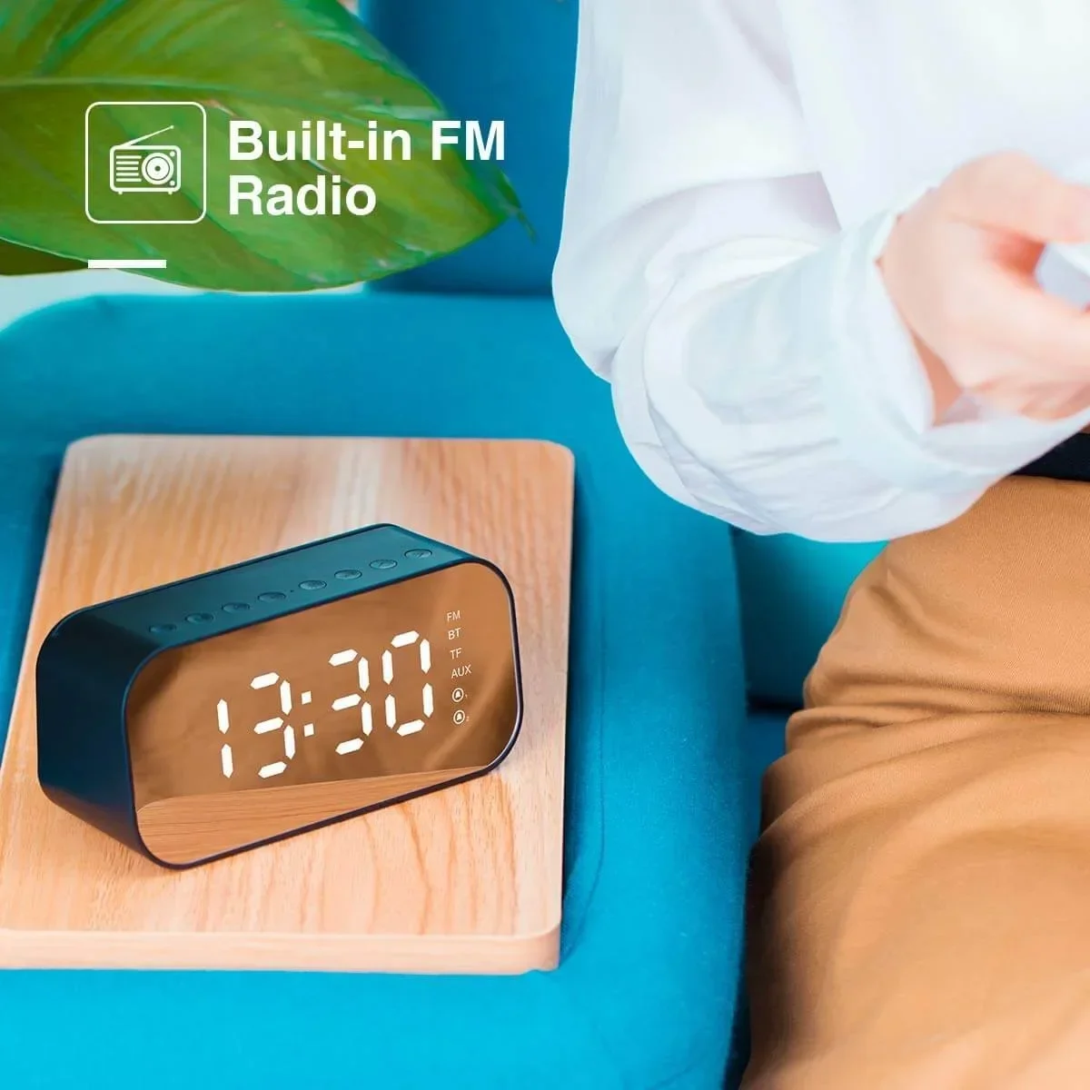 Parlante Bluetooth Con Reloj – Havit