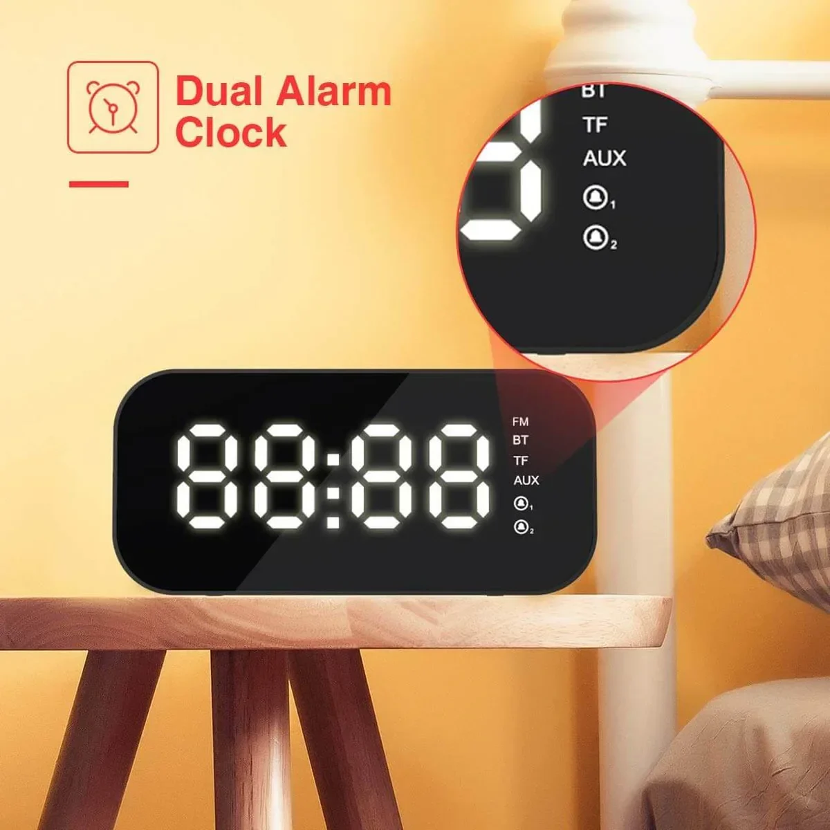 Parlante Bluetooth Con Reloj – Havit