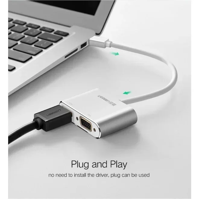 Adaptador Mini Display Port a VGA/HDMI – Ugreen