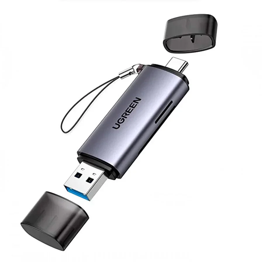 Lector de tarjetas (SD/TF) USB 3.0/USB-C – Ugreen