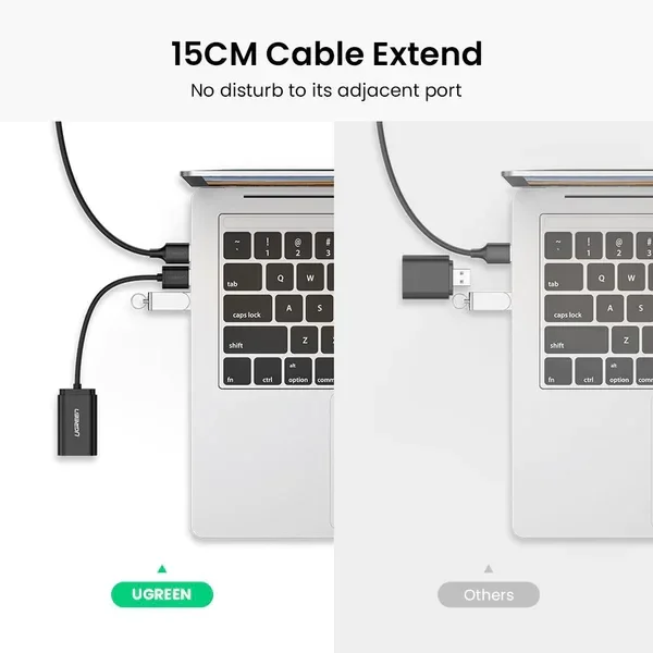 Tarjeta de sonido externa USB 2.0 – Ugreen