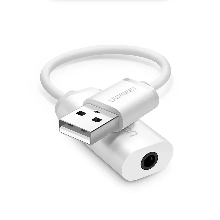 Cable Adaptador de USB 2.0 a Aux Jack 3.5mm – Ugreen
