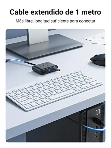 Hub USB 3.0 de 4 puertos – Ugreen