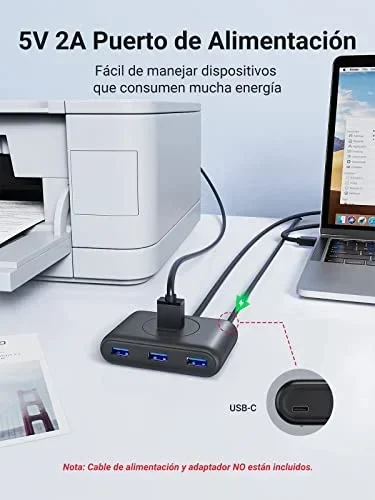 Hub USB 3.0 de 4 puertos – Ugreen