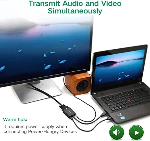 Adaptador DVI-D a VGA (Activo) – Ugreen