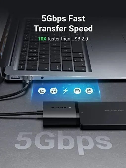 Adaptador USB 3.0 a SATA – Ugreen