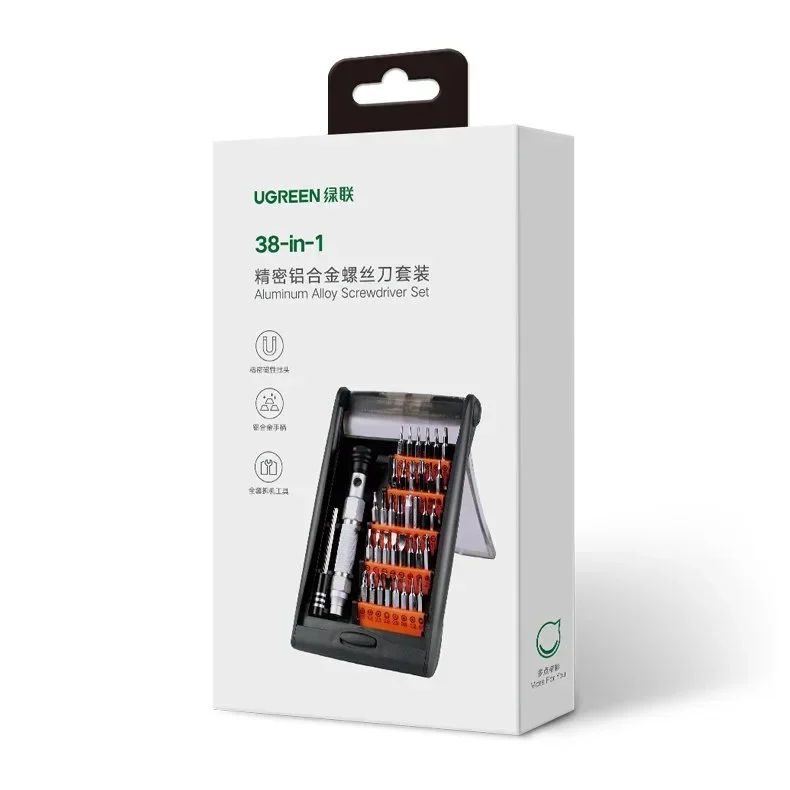 Set de destornillador 38 en 1 de aluminio – Ugreen