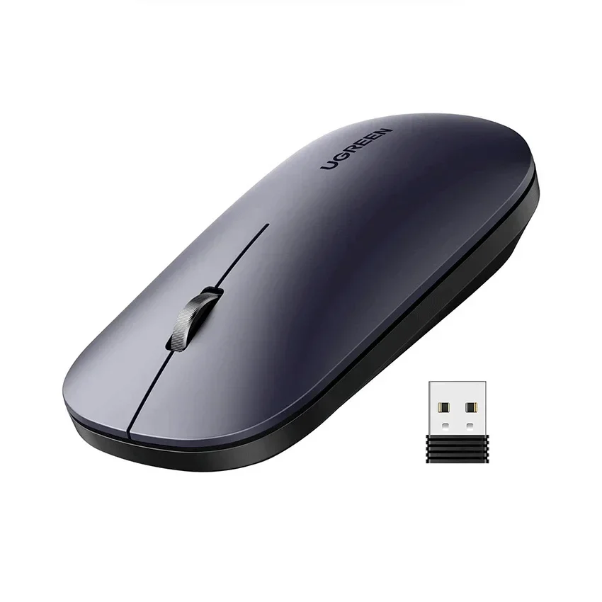 Mouse Inalámbrico (Negro) – Ugreen