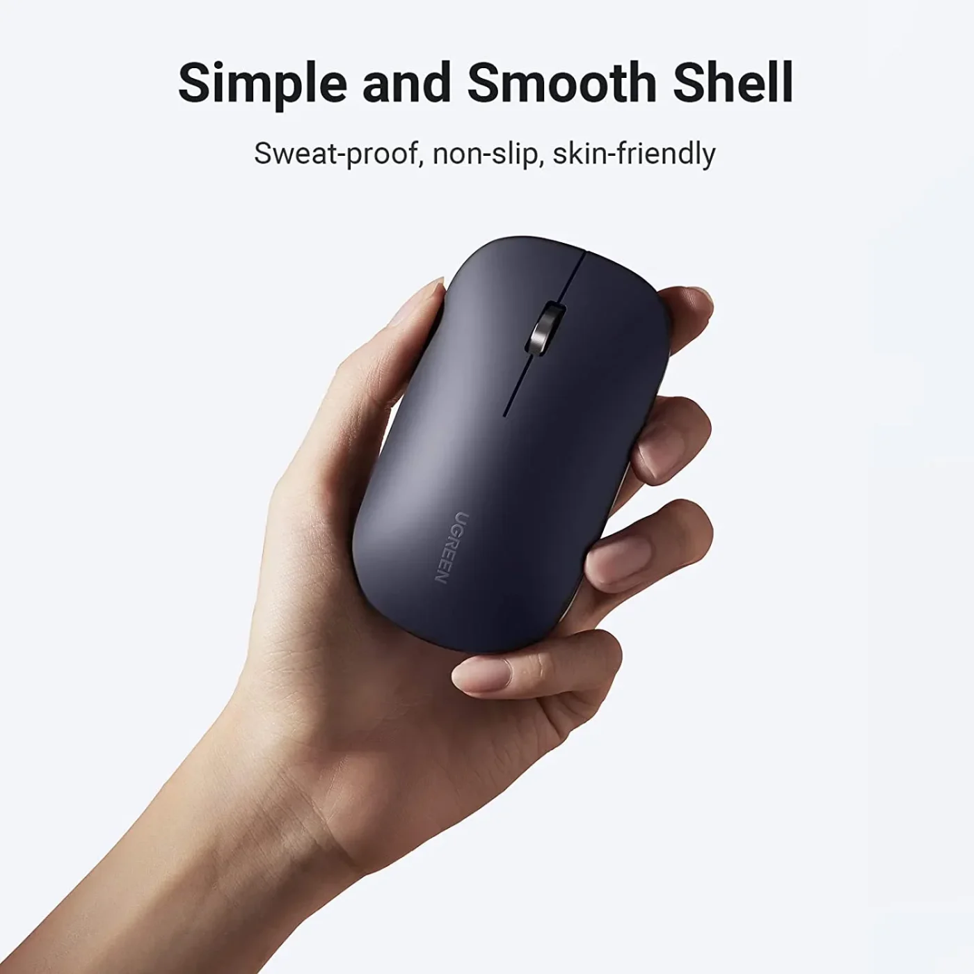 Mouse Inalámbrico (Negro) – Ugreen