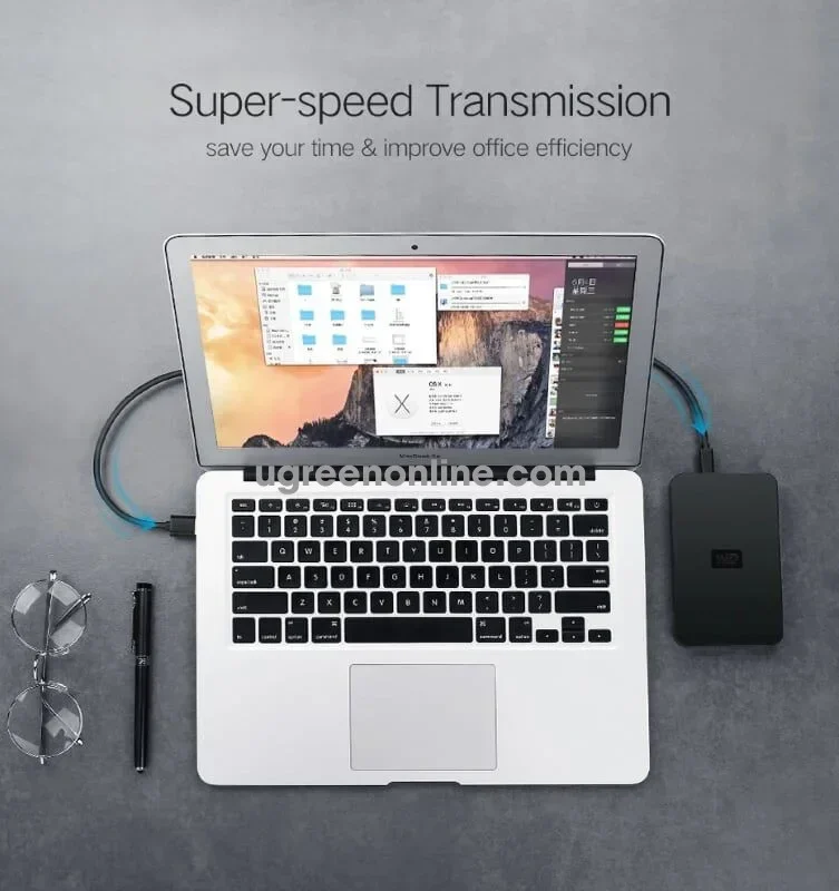 Cable USB 2.0 a mini USB de 5 pines – Ugreen