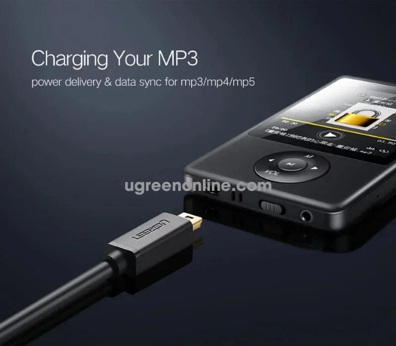 Cable USB 2.0 a mini USB de 5 pines – Ugreen