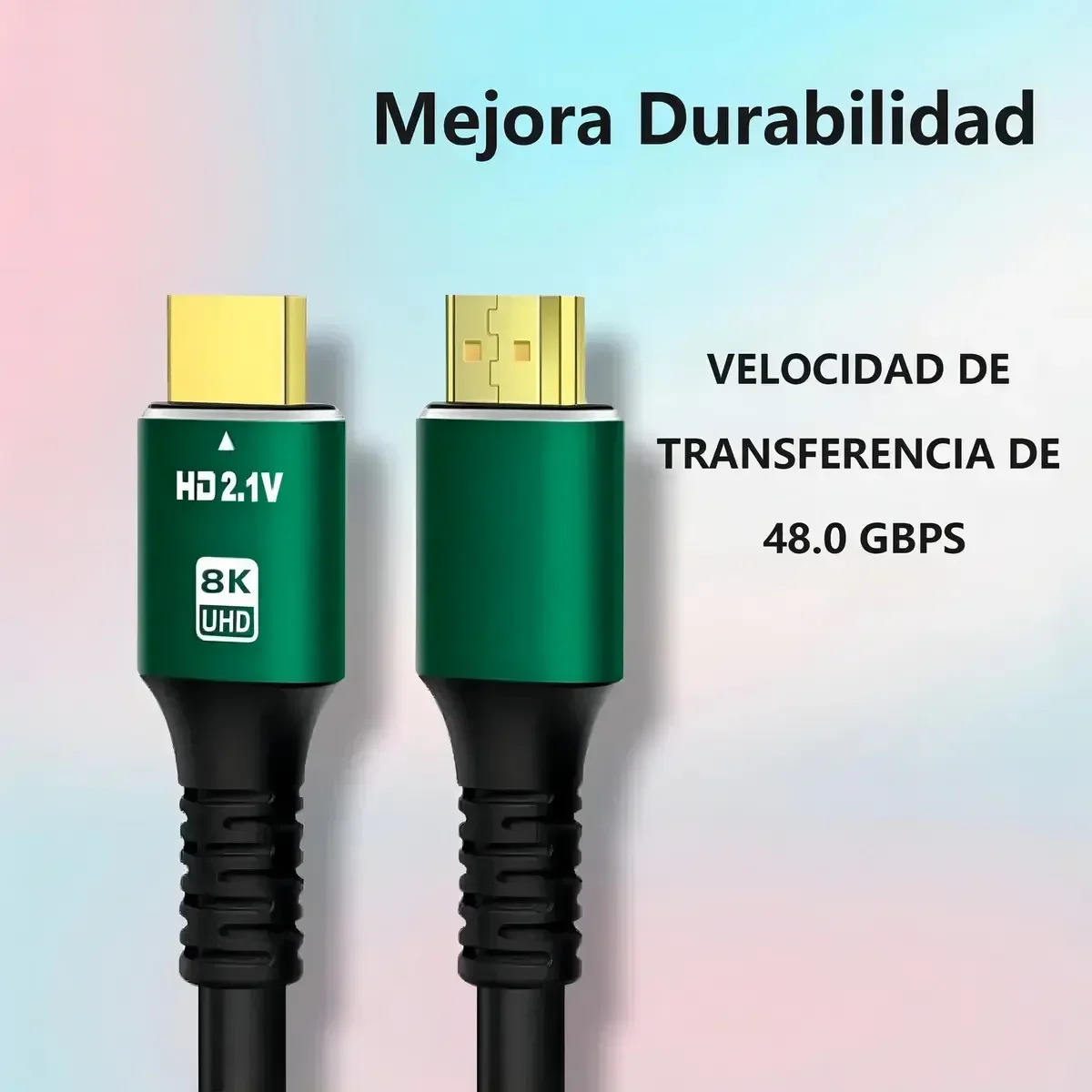 Cable HDTV de alta velocidad HD2.1V Premium de 3 metros – Rotec