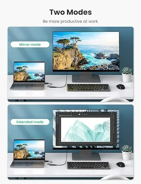 Adaptador Display Port a HDMI 4K 30hz/2K 60hz – Ugreen