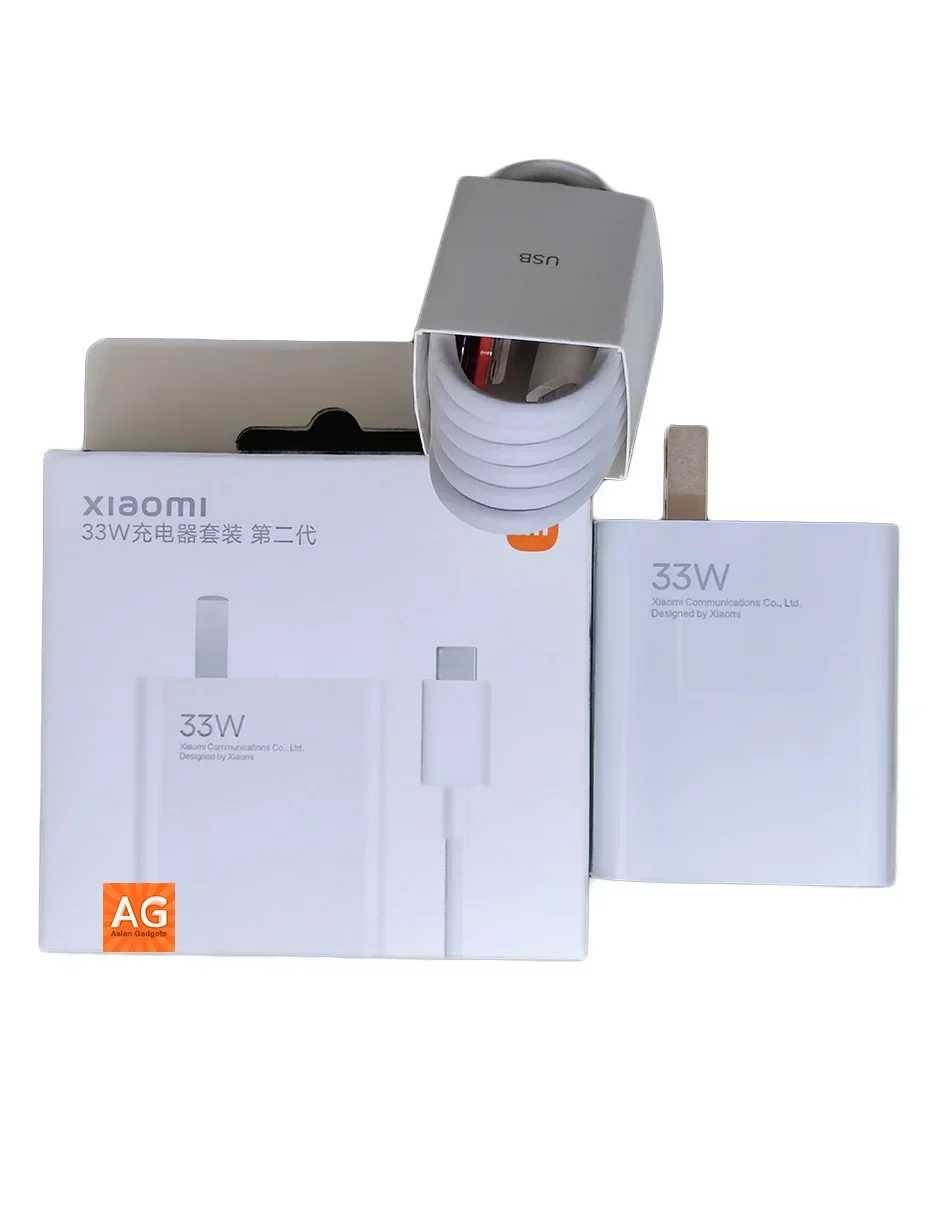 Cargador Mi 33w Fast Charger 6A Tipo C – Xiaomi
