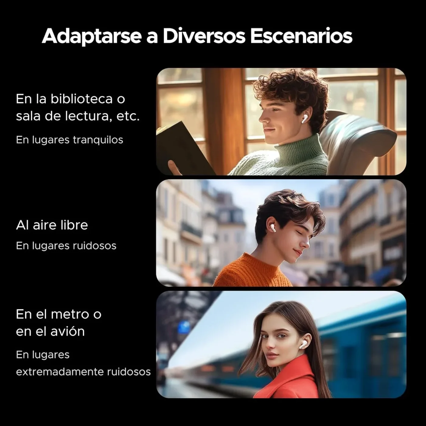 Audífonos Inalámbricos Bluetooth 5.4  con Pantalla Inteligente Táctil – Ugreen