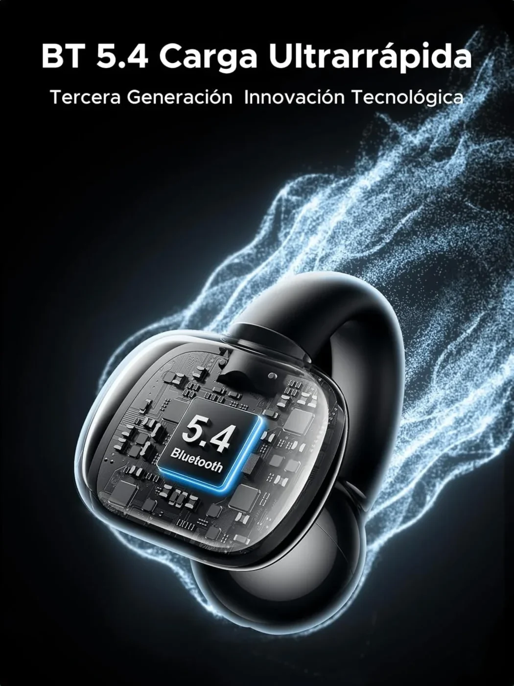 Auriculares inalámbricos de oreja abierta Bluetooth 5.4 de 30 horas – Ugreen
