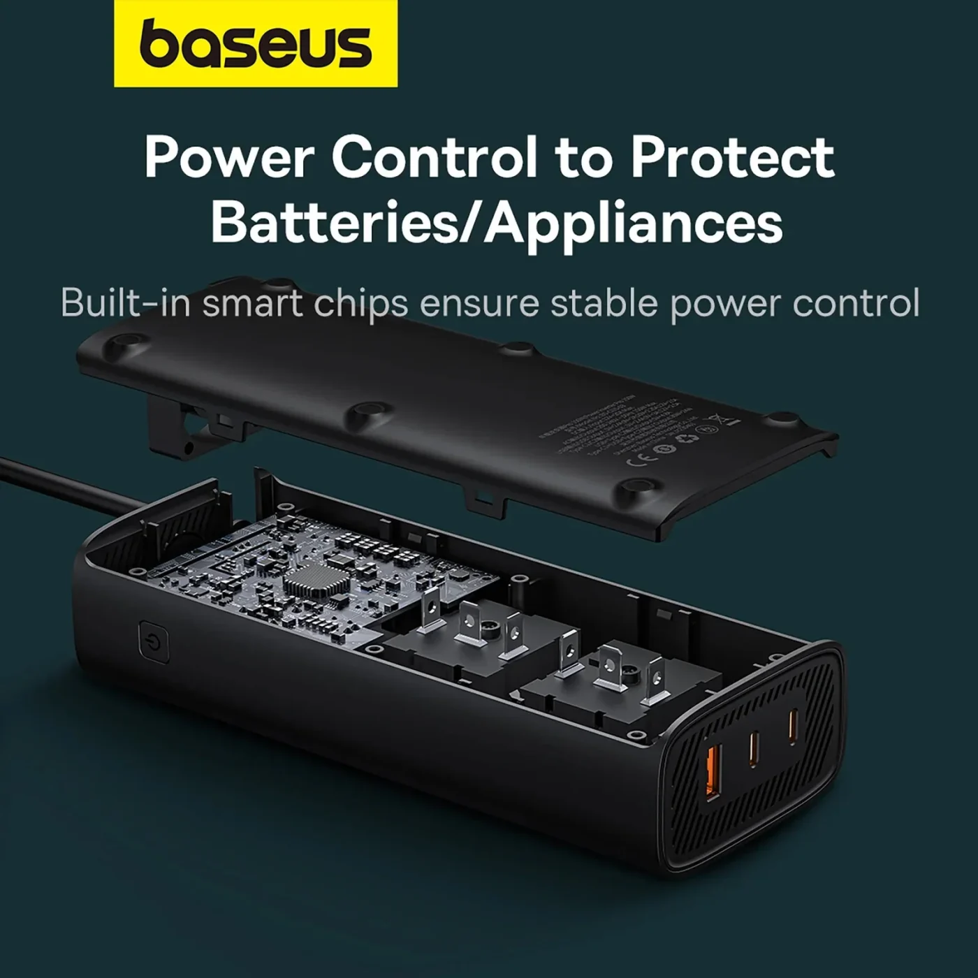 Inversor de corriente para coche + cargador rápida de 150W