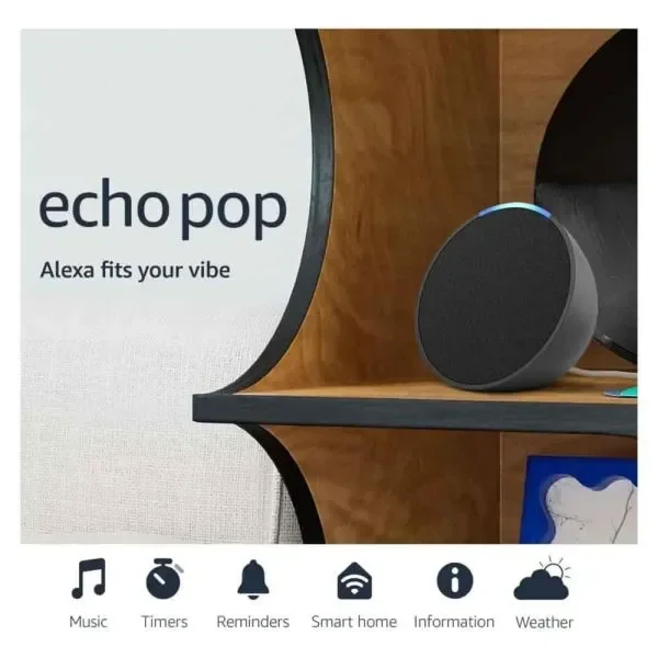 Echo Pop Alexa 1gen negro – Amazon