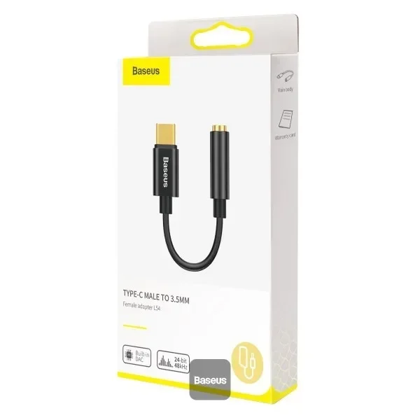 Adaptador USB-C al conector de auriculares jack 3,5 mm – Baseus