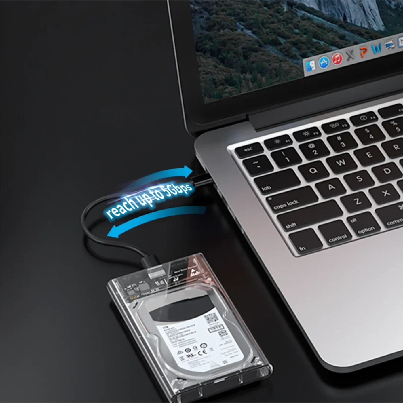 Rack USB 3.0 para Disco duro 2.5 – Netac