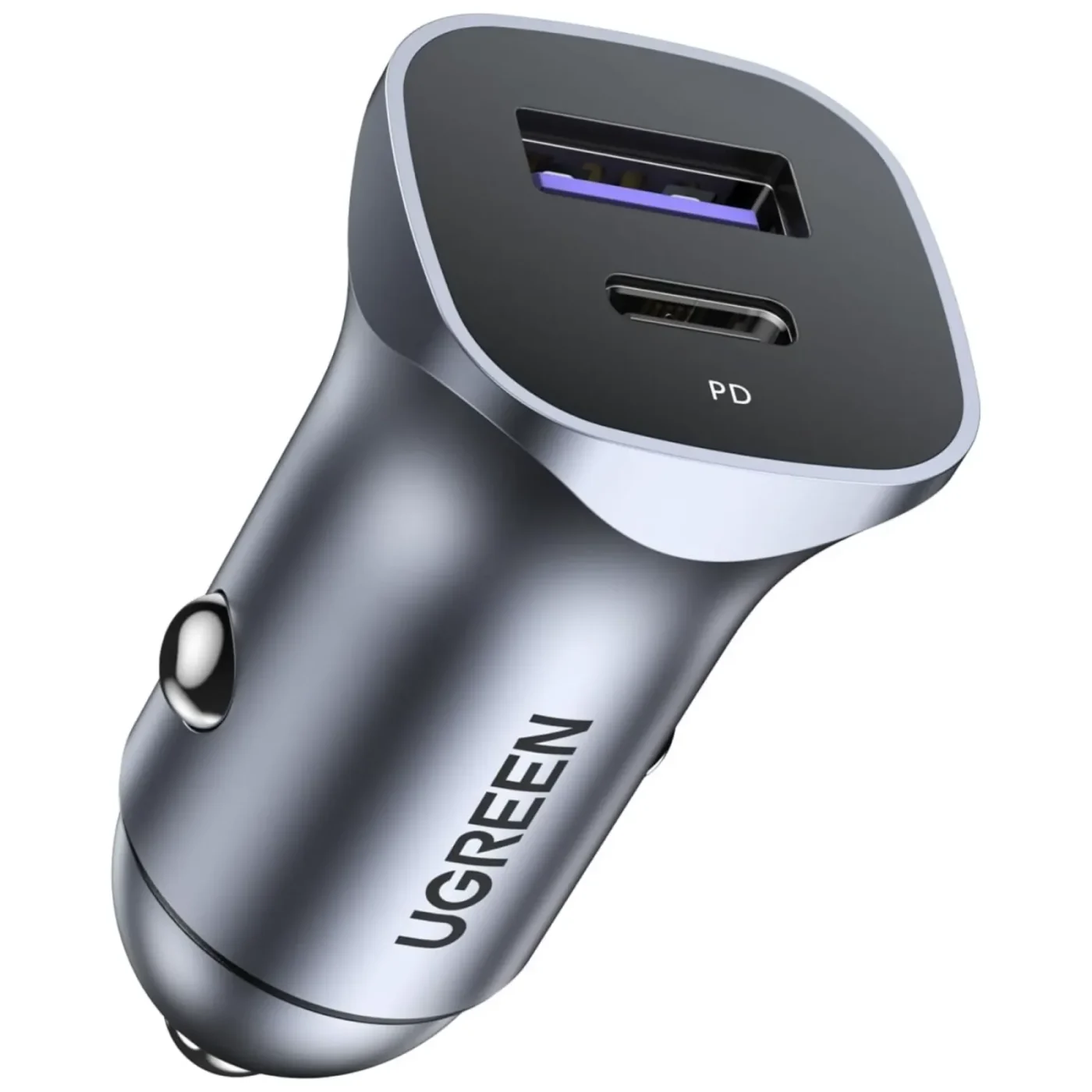 Cargador USB Dual de 30w para cigarrera – Ugreen