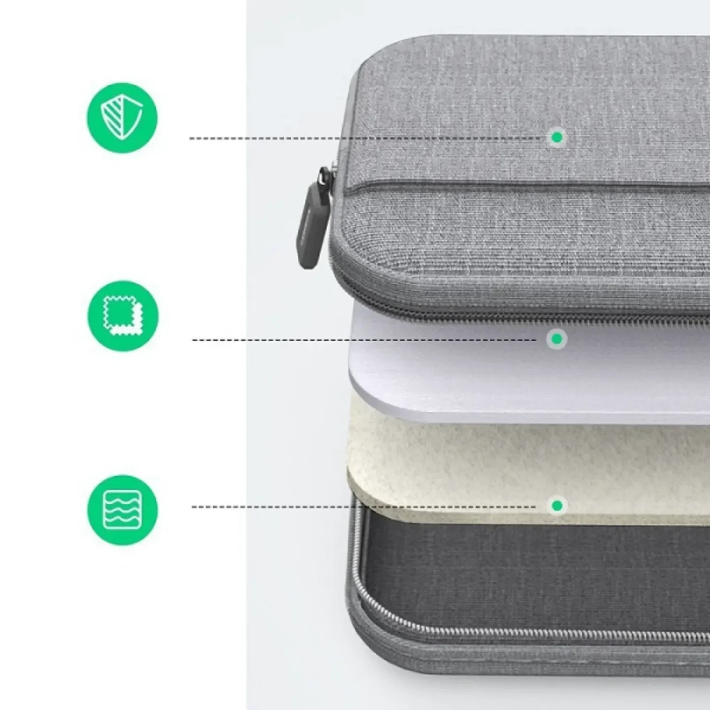 Estuche impermeable de laptop para 15.9 Pulg
