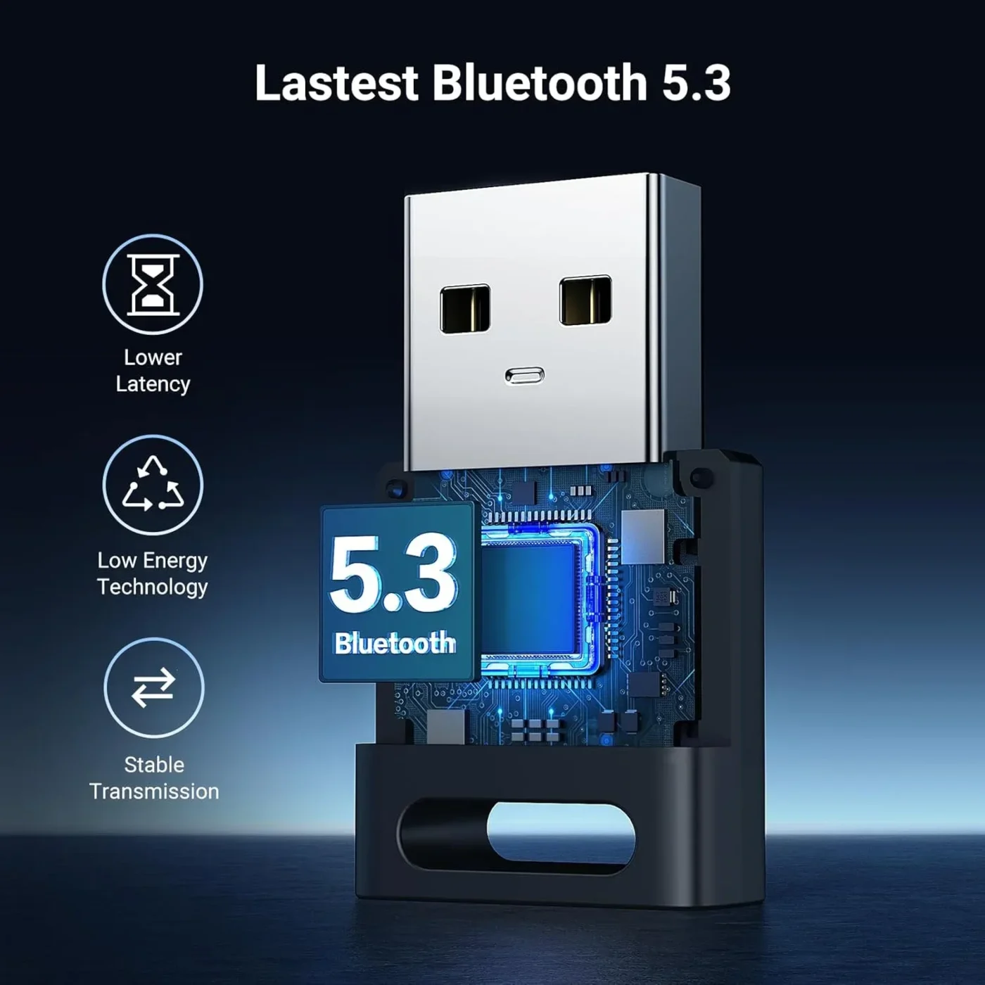 Adaptador USB Bluetooth 5.3 – Ugreen
