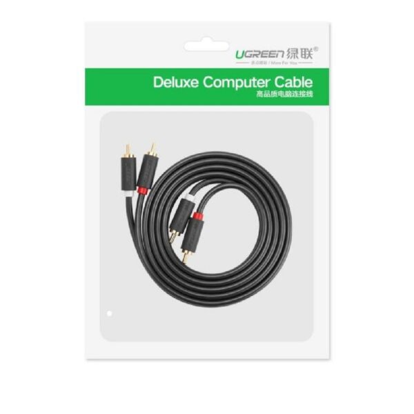 Cable de audio RCA R/L de 3m - Imagen 2