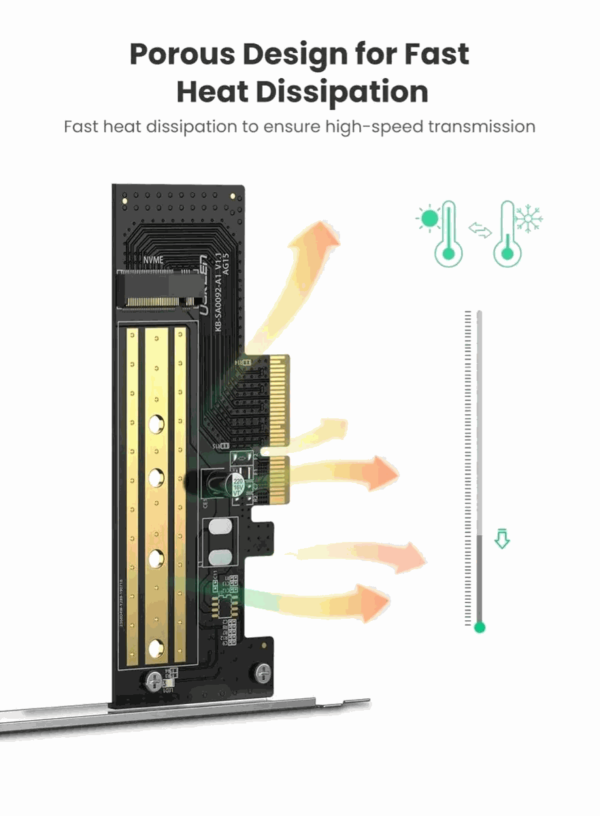 Tarjeta PCI-Express para M.2 NVMe - Imagen 6