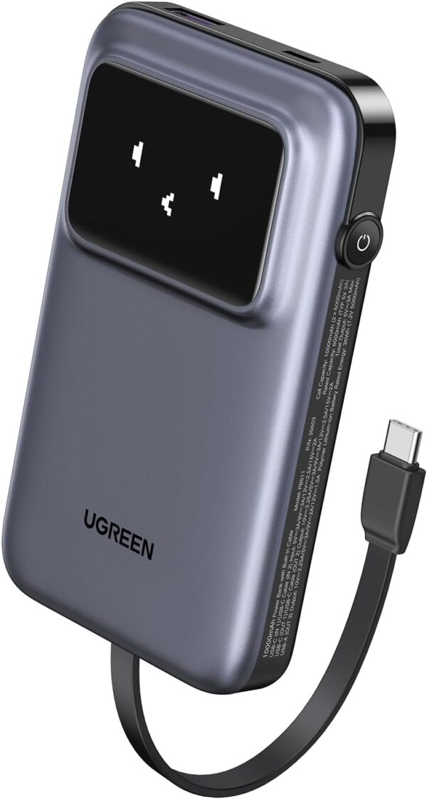 Power Bank Robot de 10.000mAh con cable 30w